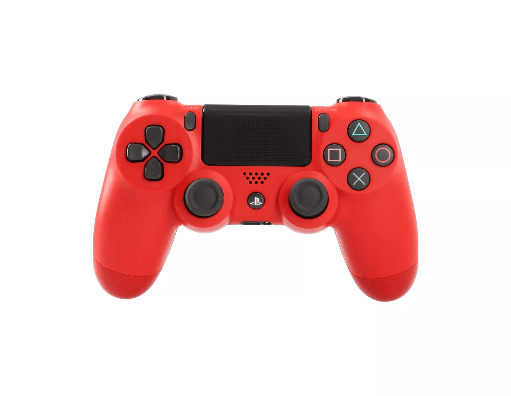 Rød PS4 DualShock-controller